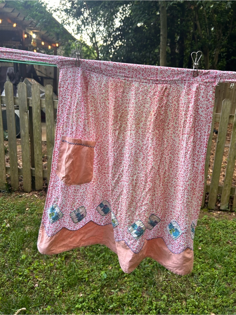 Vintage Handcrafted Kitchen Apron